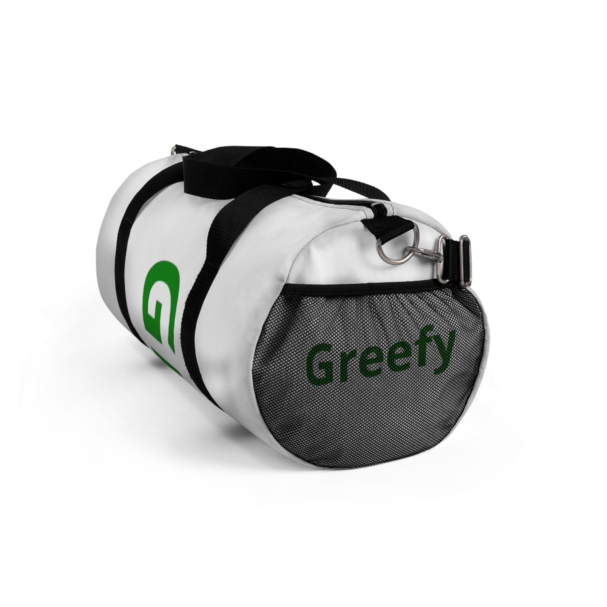 Green Graphic Duffel Bag, Gym Bag, Sports Bag, Travel Organizer, Personalized Gift, Workout Essentials