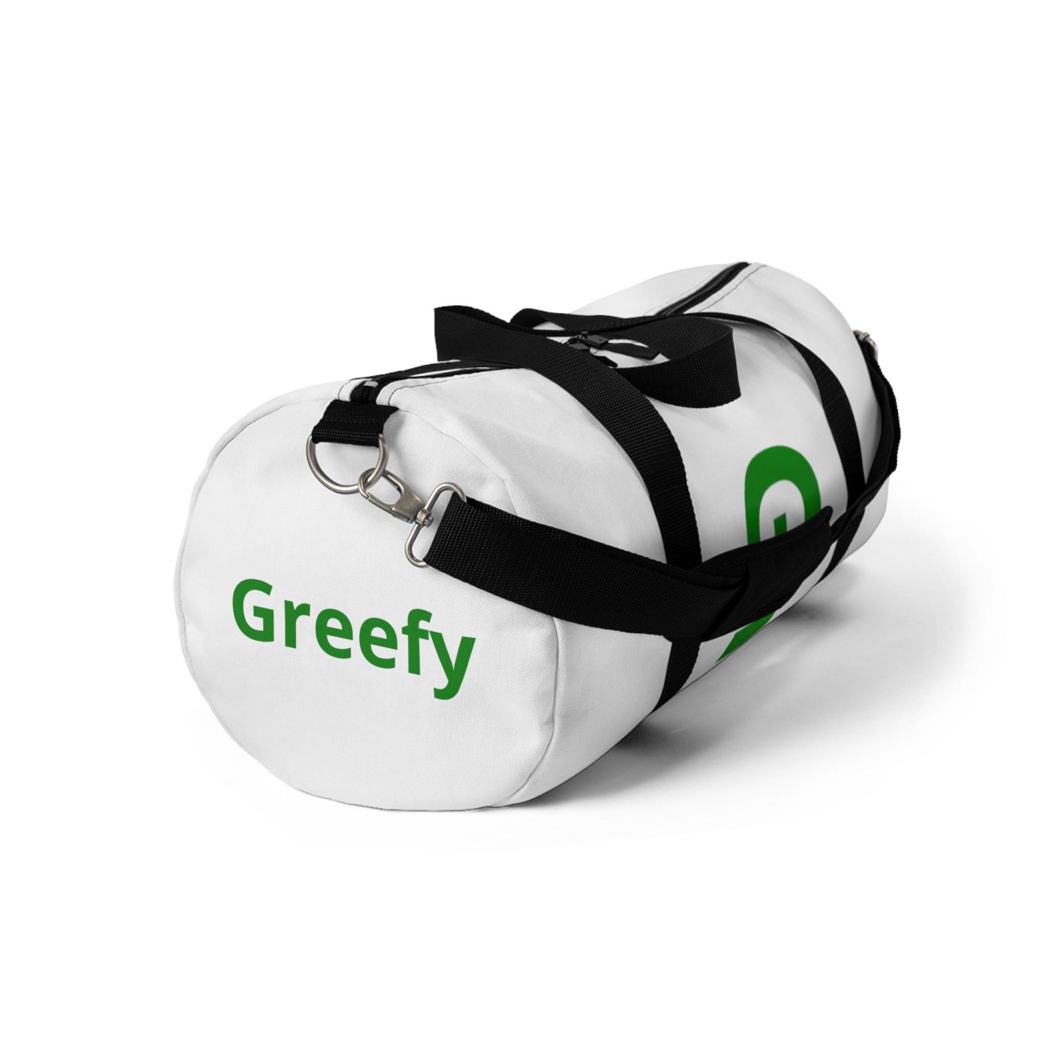Green Graphic Duffel Bag, Gym Bag, Sports Bag, Travel Organizer, Personalized Gift, Workout Essentials